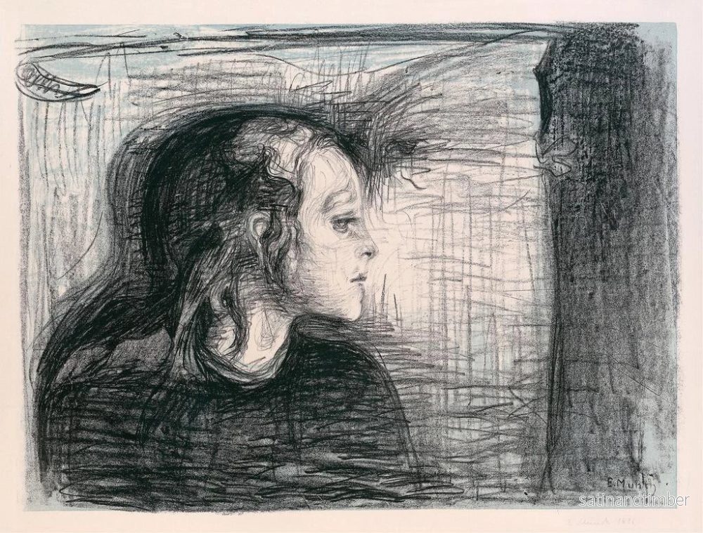 Reproduktion av målningen L'Enfant malade I - Edvard Munch - Bild 2