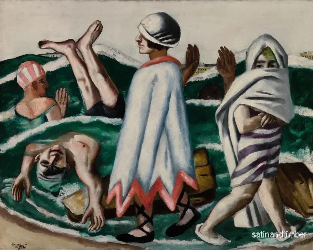 Reproduktion av målningen Lido - Max Beckmann - Bild 2