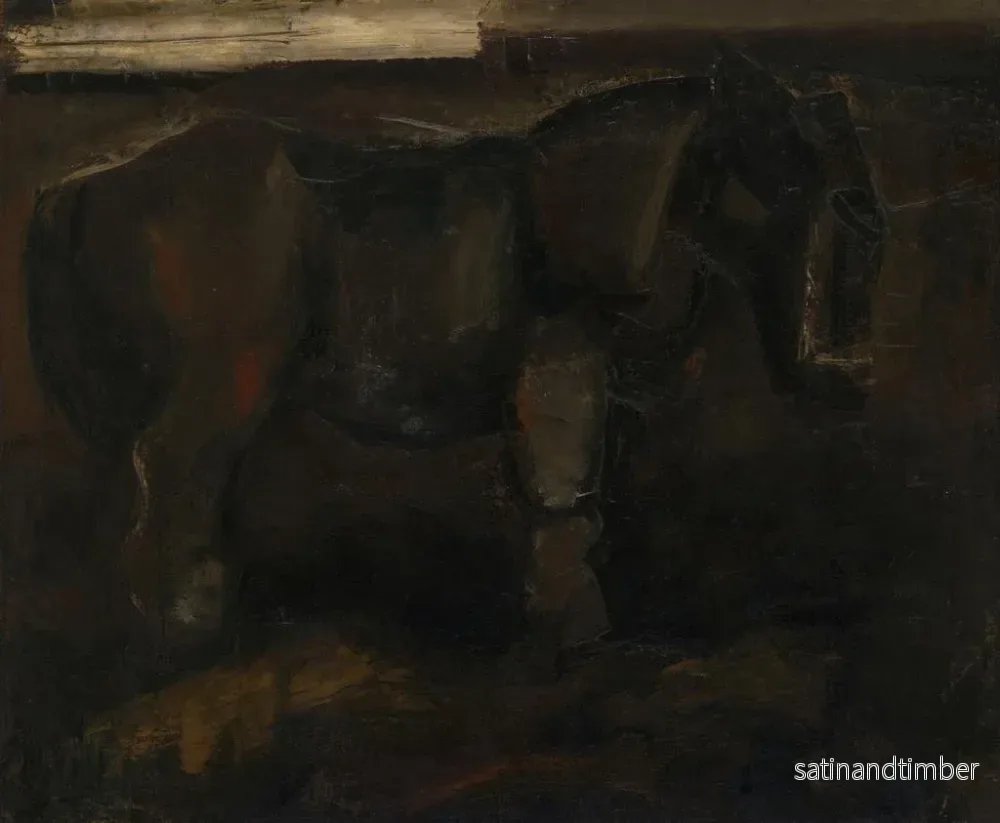 Reproduktion av målningen av en gammal draghäst - Constant Permeke - Bild 2