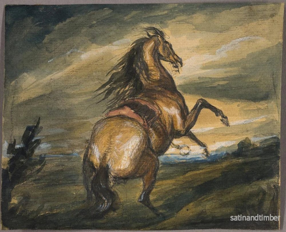 Reproduktion av målningen av ryttare på stridshäst - Sir Edwin Henry Landseer - Bild 2