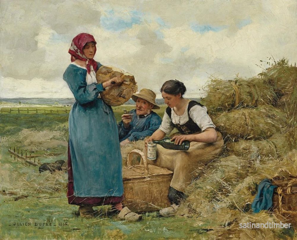 Reproduktion av målningen Lunchtimens L - Julien Dupré - Bild 2
