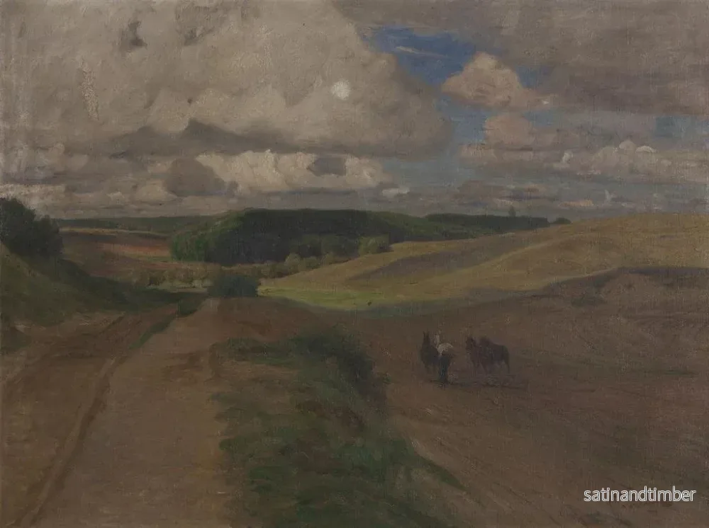 Reproduktion av målningen Ombres de nuages - Oskar Frenzel - Bild 2
