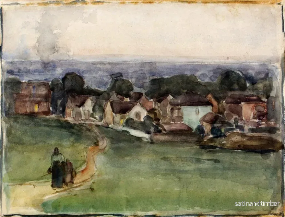 Reproduktion av målningen Kansas City, Kansas - Henry Ossawa Tanner - Bild 2