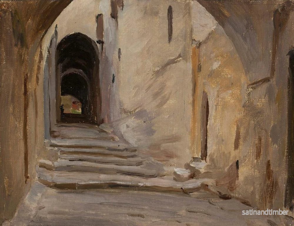 Reproduktion av målningen Jerusalem från resan i Palestina - Jan Cybis - Bild 2