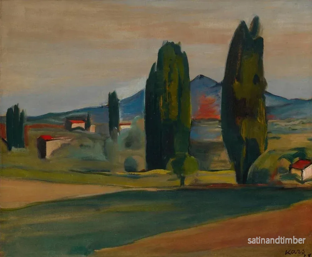 Reproduktion av målningen nära Vaison, Vaucluse - Georges Kars - Bild 2