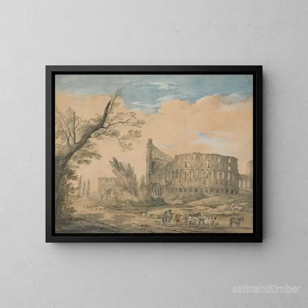Reproduktion av målningen Le Colisée de Rome – Charles Robertson Reproduktion av målningen Le Colisée de Rome – Charles Robertson