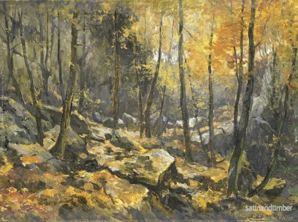 Reproduktion av målningen Mer de rochers - Egbert Rubertus Derk Schaap - Bild 2