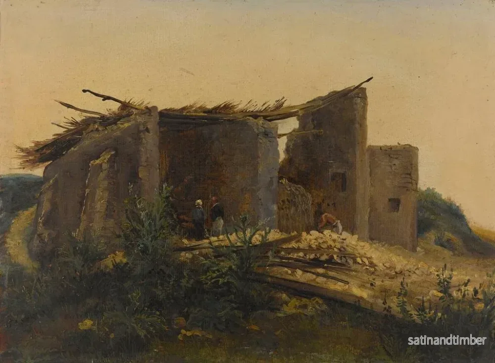 Reproduktion av målningen Quatre plâtres de Montmartre - Henri Arsène Macaire - Bild 2