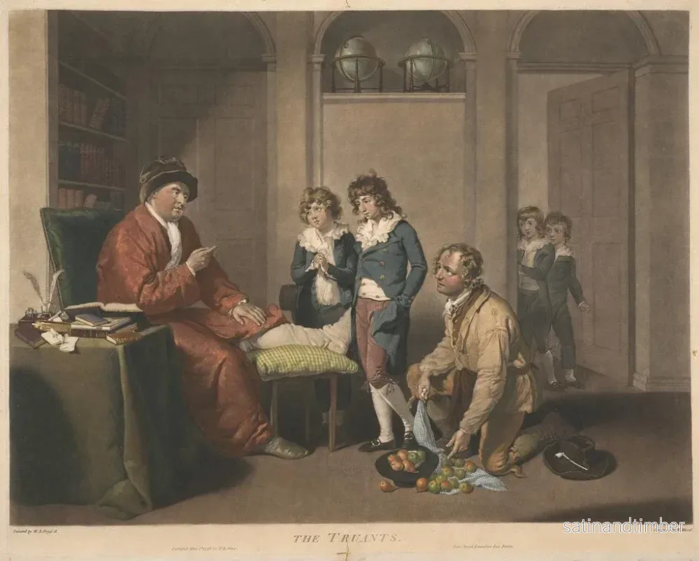 Reproduktion av målningen Les Égarés - William Ward - Bild 2
