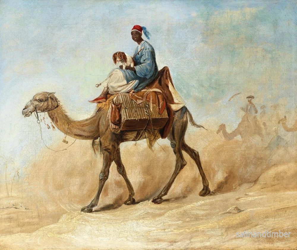 Reproduktion av målningen Negev Sebee al Hel - Johann Hermann Kretzschmer - Bild 2