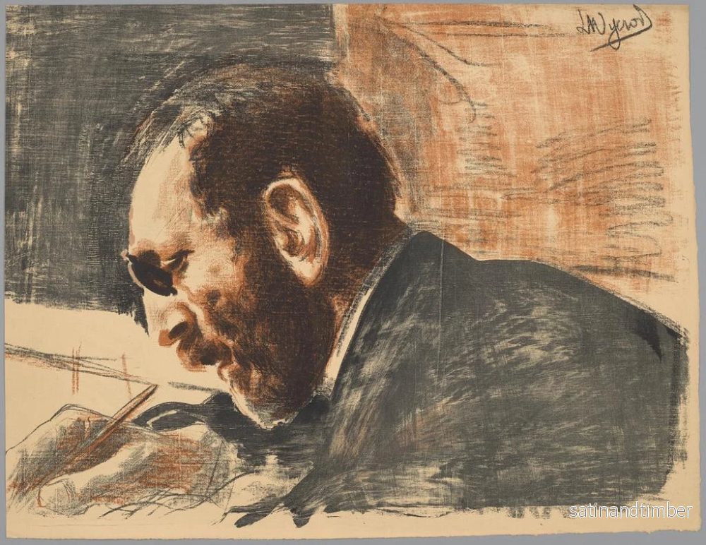 Reproduktion av målningen Feliks Jasieski - Leon Wyczółkowski - Bild 2