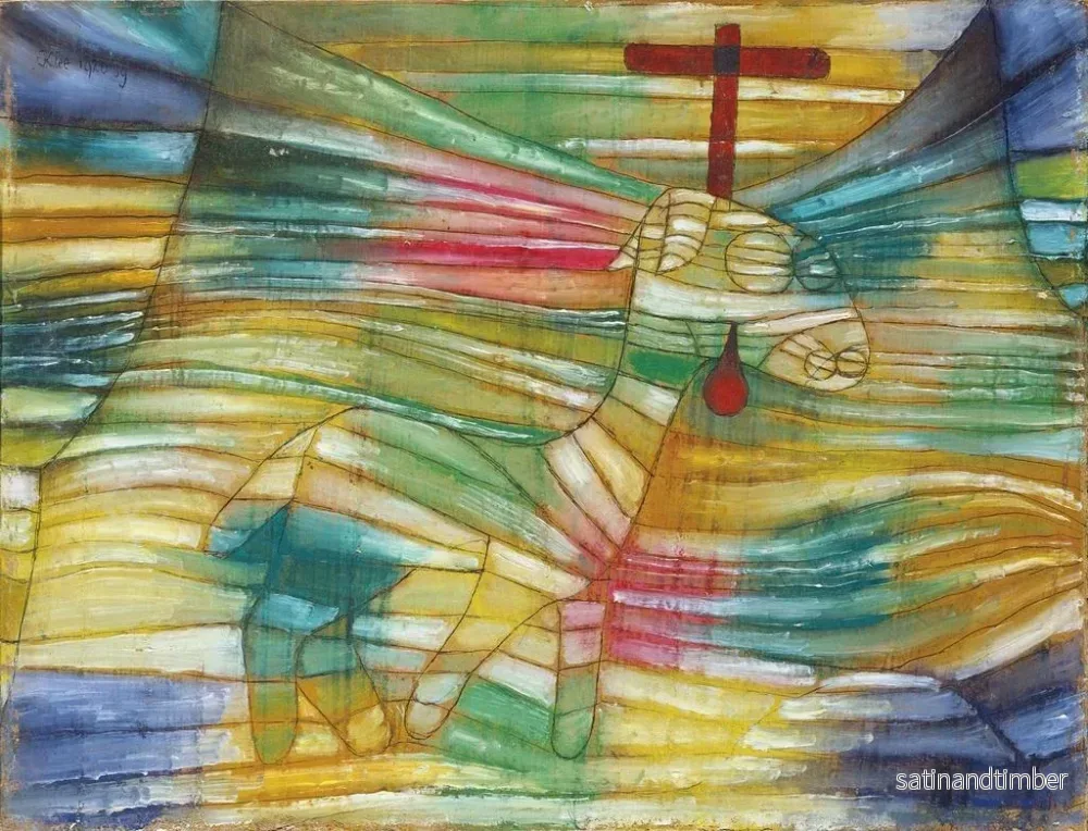 Reproduktion av målningen L'Agneau - Paul Klee - Bild 2
