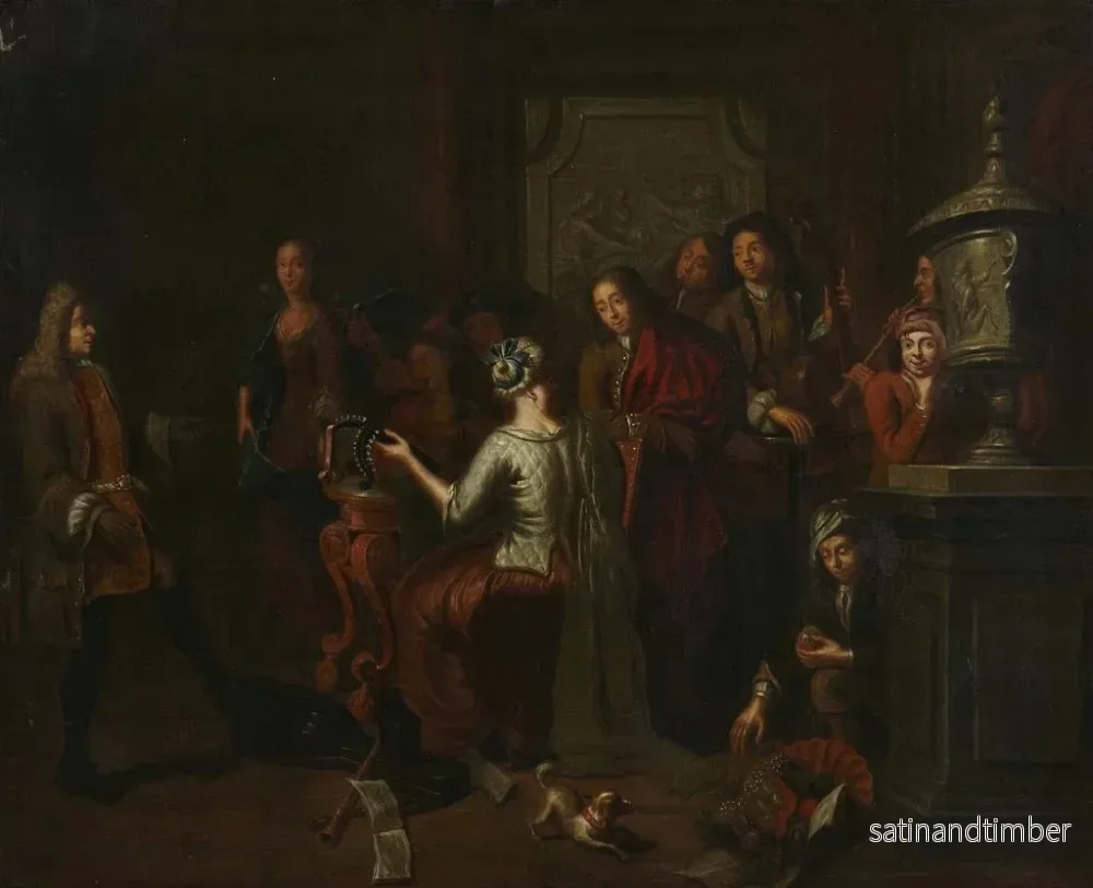 Reproduktion av målningen Musique - Jan Josef Horemans den äldre - Bild 2