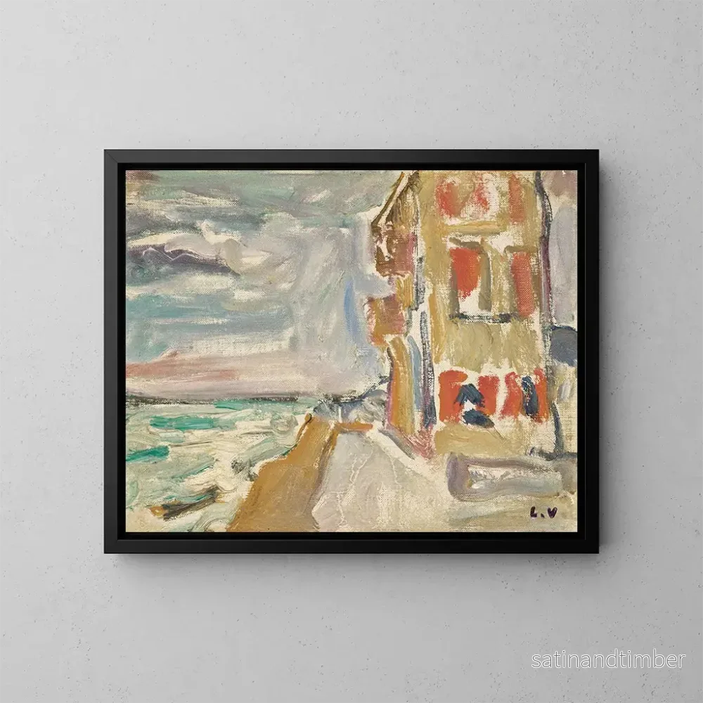 Reproduktion av målningen Normandie - Louis Valtat