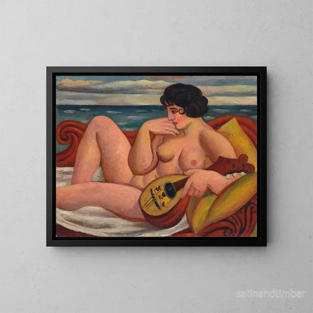 Reproduktion av målningen La Sonate - Mark Gertler