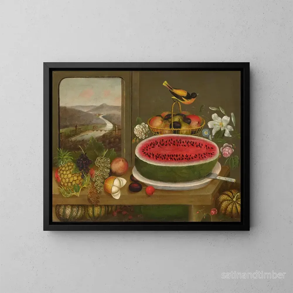 Reproduktion av målningen Frukt och Baltimore Orioles - Vassily Kandinsky