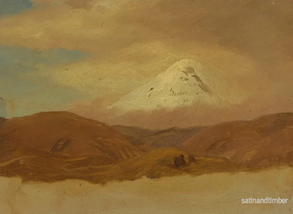 Reproduktion av målningen Mont Chimborazo, Ecuador - Frederic Edwin Church - Bild 2