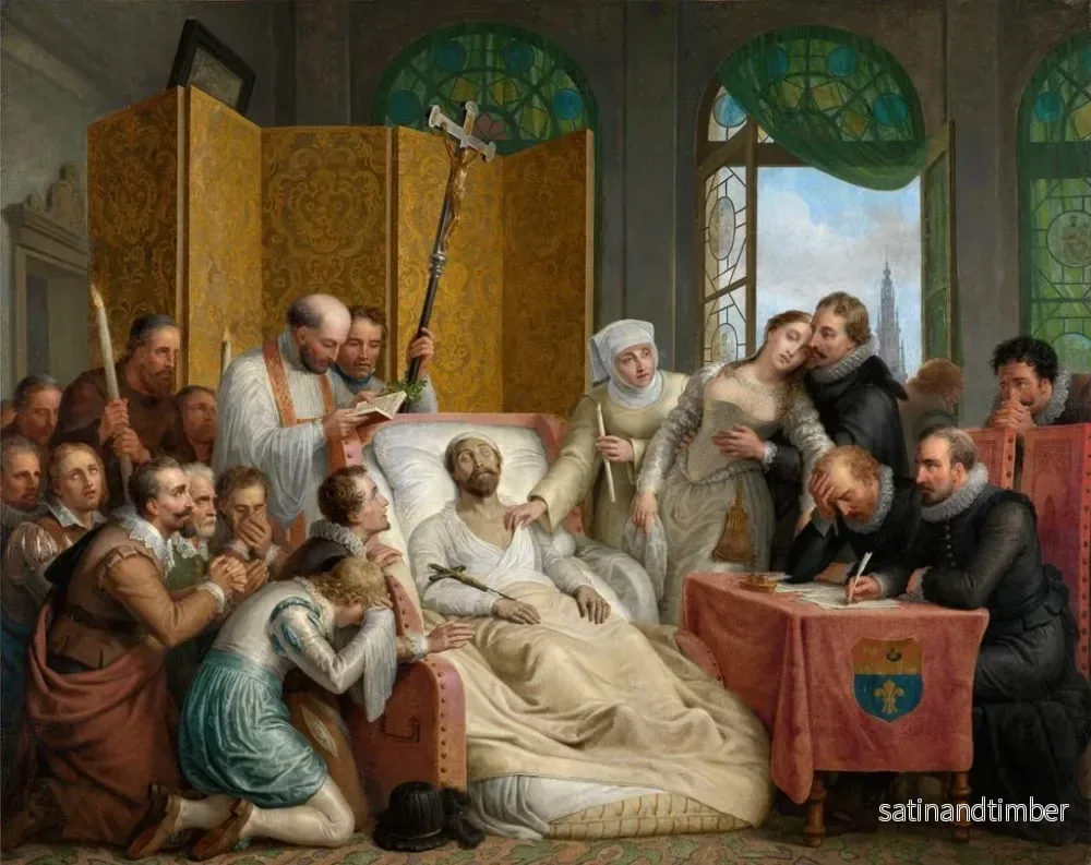 Reproduktion av målningen La mort de Pierre-Paul Rubens - Mattheus Ignatius van Bree - Bild 2
