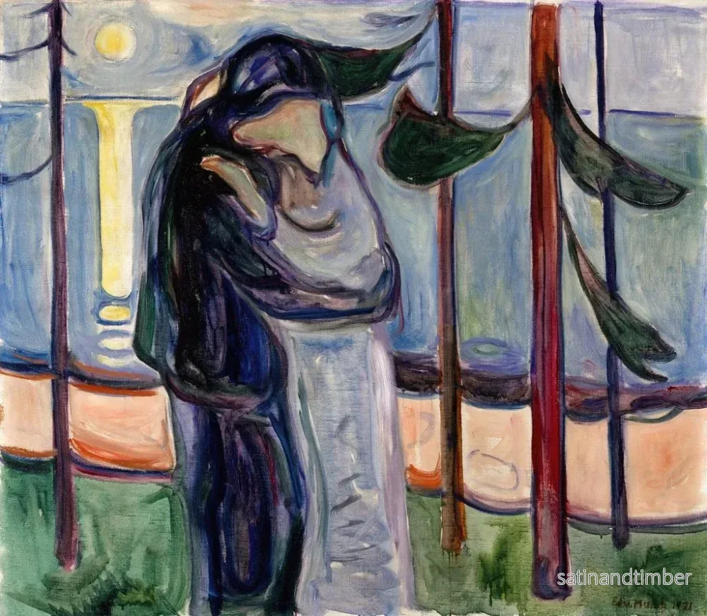 Reproduktion av målningen Kyss på stranden - Edvard Munch - Bild 2