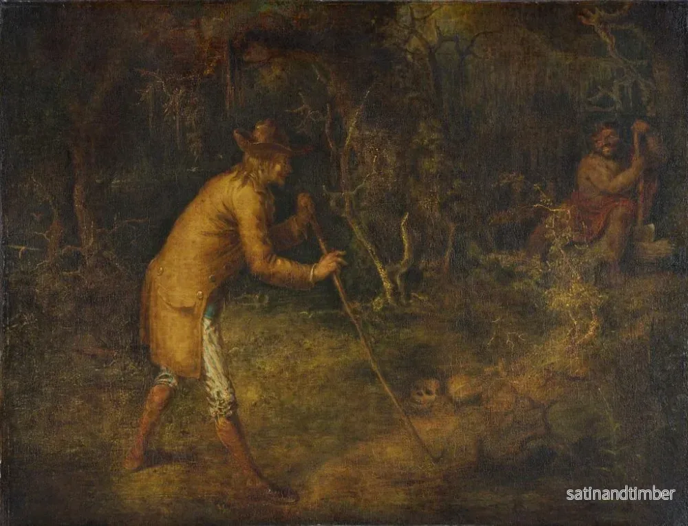 Reproduktion av målningen Le Diable et Tom Walker - John Quidor - Bild 2