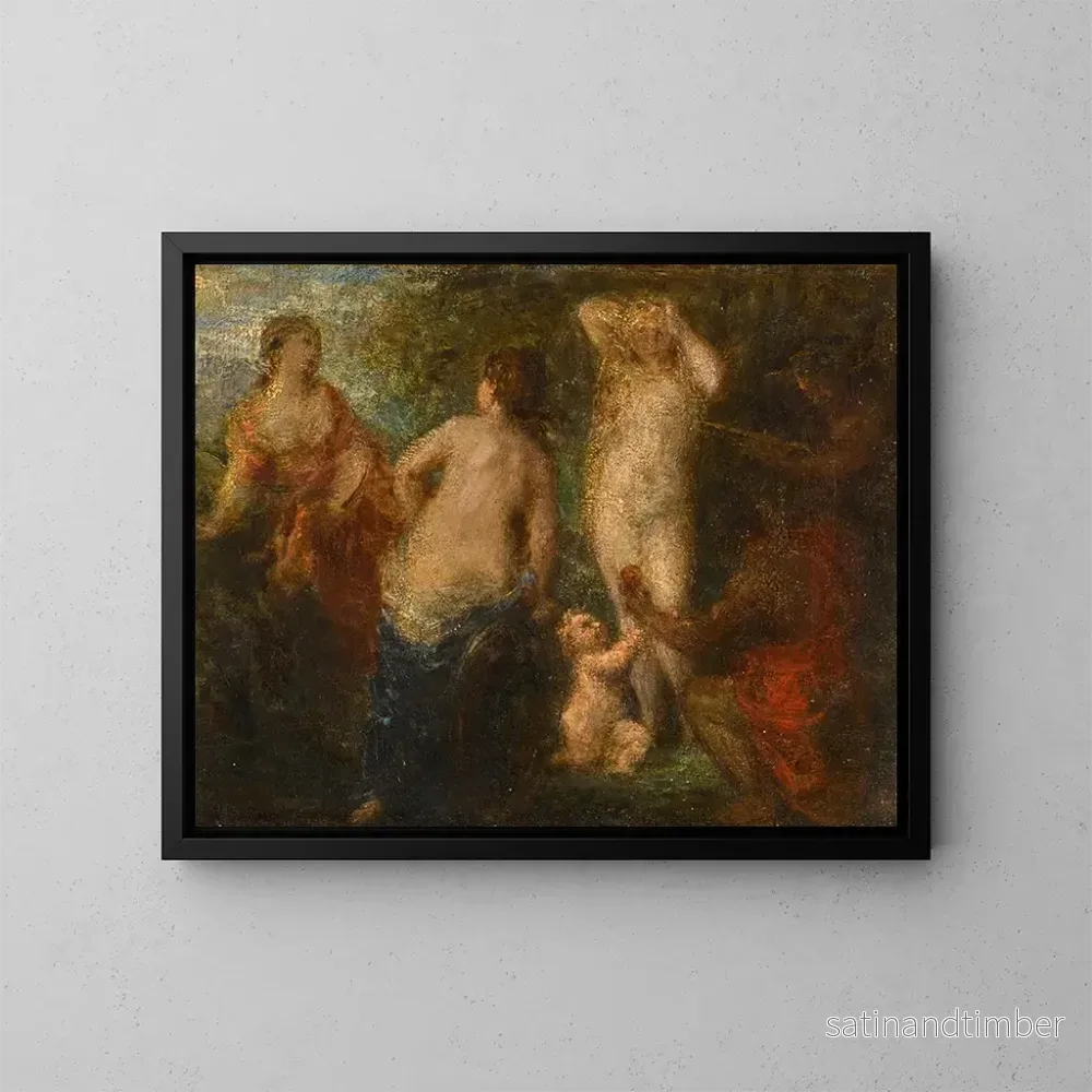 Reproduktion av målningen Jugement de Paris – Henri Fantin-Latour Reproduktion av målningen Jugement de Paris – Henri Fantin-Latour