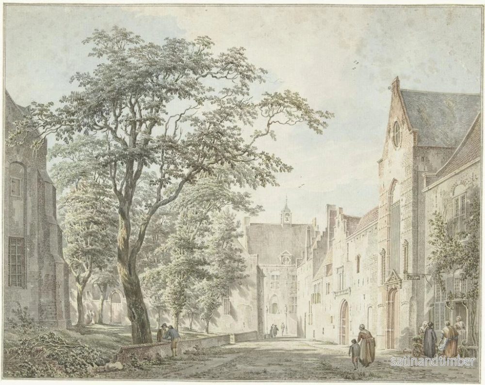 Reproduktion av målningen Vy över staden Montfoort - Pieter Jan van Liender - Bild 2