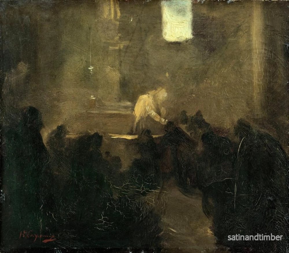 Reproduktion av målningen La Communion - Jean-Baptiste Carpeaux - Bild 2
