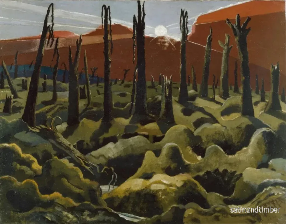 Reproduktion av målningen Vi skapar en ny värld - Paul Nash - Bild 2