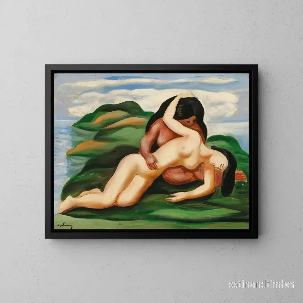 Reproduktion av målningen Le naufrage - Moïse Kisling