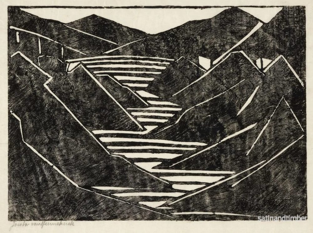 Reproduktion av målningen Landskap - Jacoba van Heemskerck - Bild 2