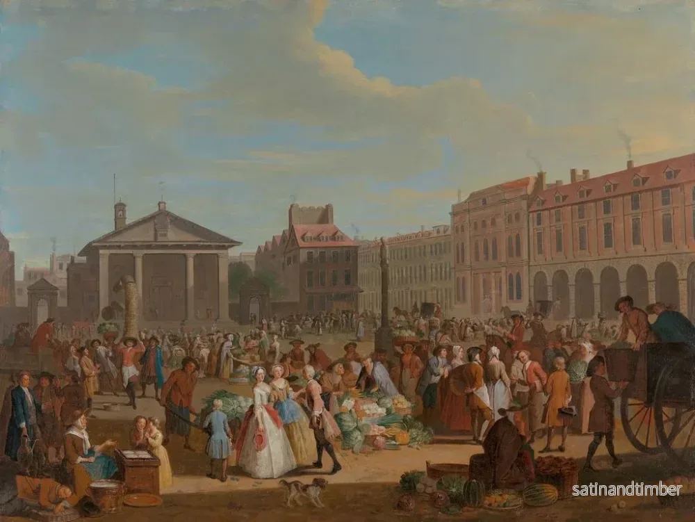 Reproduktion av målningen Covent Garden - Pieter Angillis - Bild 2