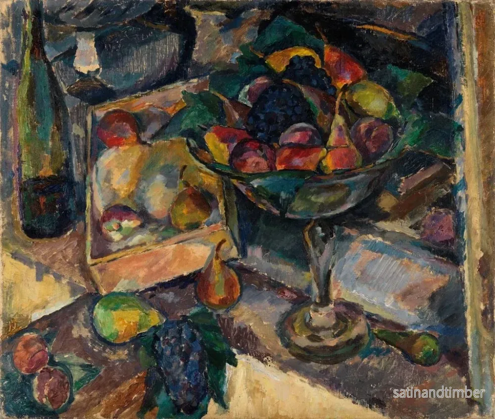 Reproduktion av målningen Naturtavla med fönster - Edmund Conrad Ferdinand von Freyhold - Bild 2