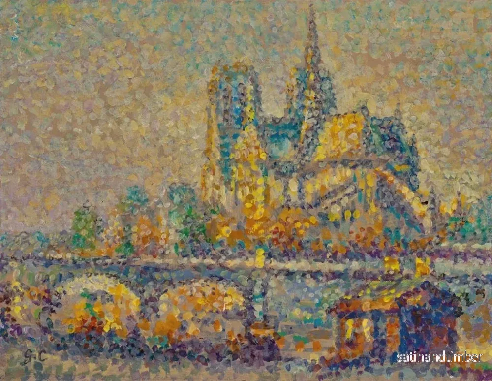 Reproduktion av målningen Vår Fru av Paris - Gustave Cariot - Bild 2