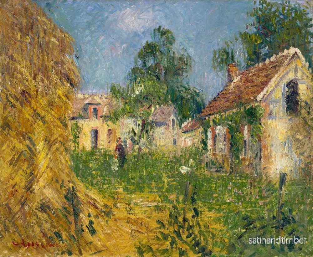 Reproduktion av målningen Liten gård i Calvados - Gustave Loiseau - Bild 2