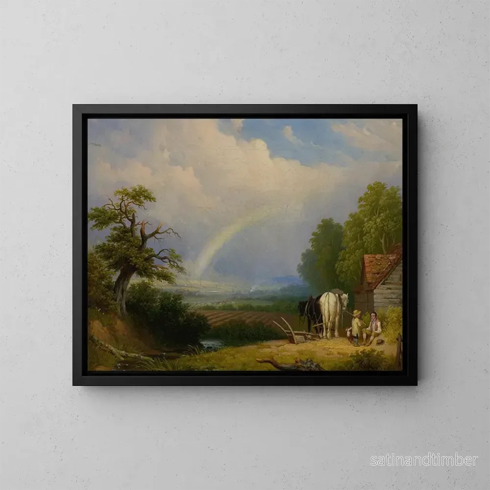 Reproduktion av målningen Les Quatre Saisons - John Anthony Puller