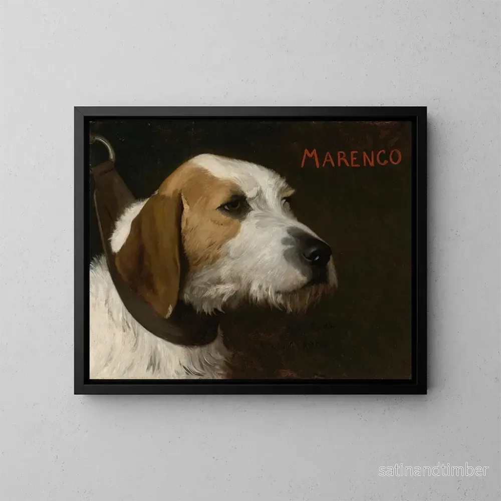 Reproduktion av målningen Marengo - Jean-Léon Gérôme