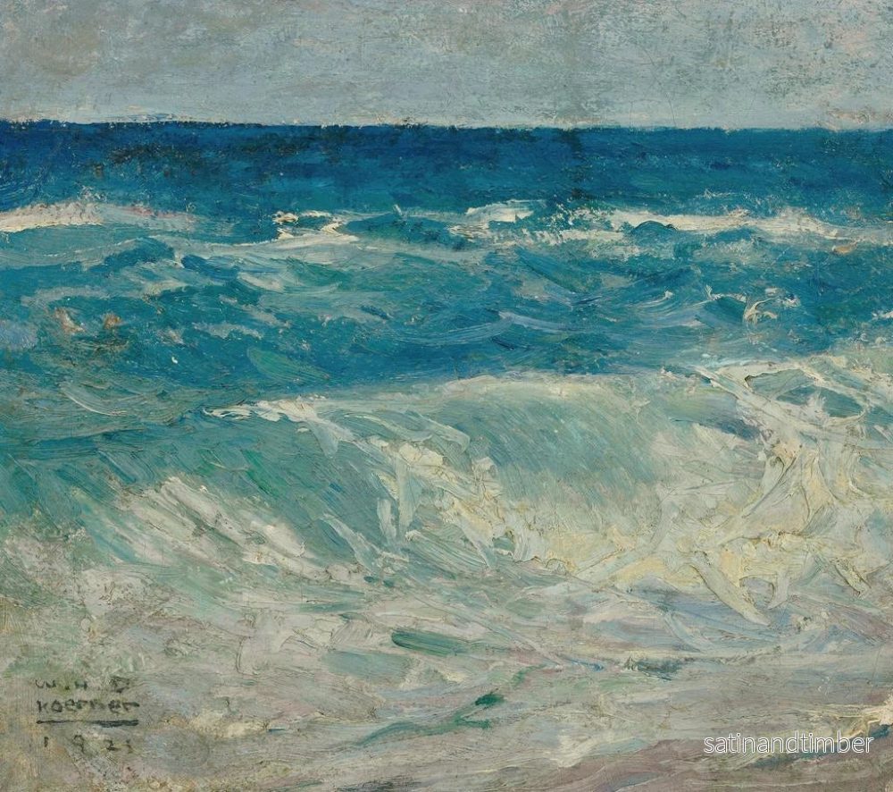 Reproduktion av målningen Marine - William Henry Dethlef Koerner - Bild 2