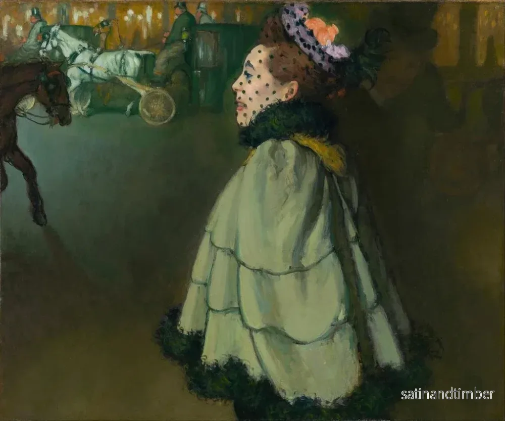 Reproduktion av målningen Kvinnor vid Champs-Élysées på natten - Louis Anquetin - Bild 2