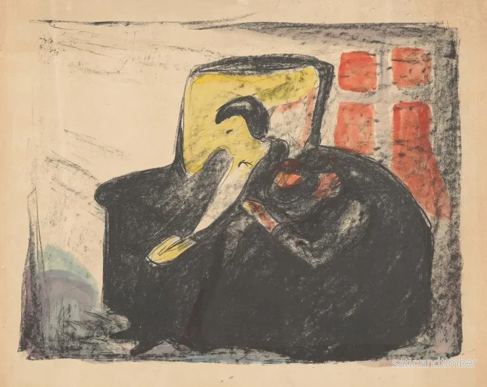 Reproduktion av målningen Fantômes Osvald - Edvard Munch - Bild 2
