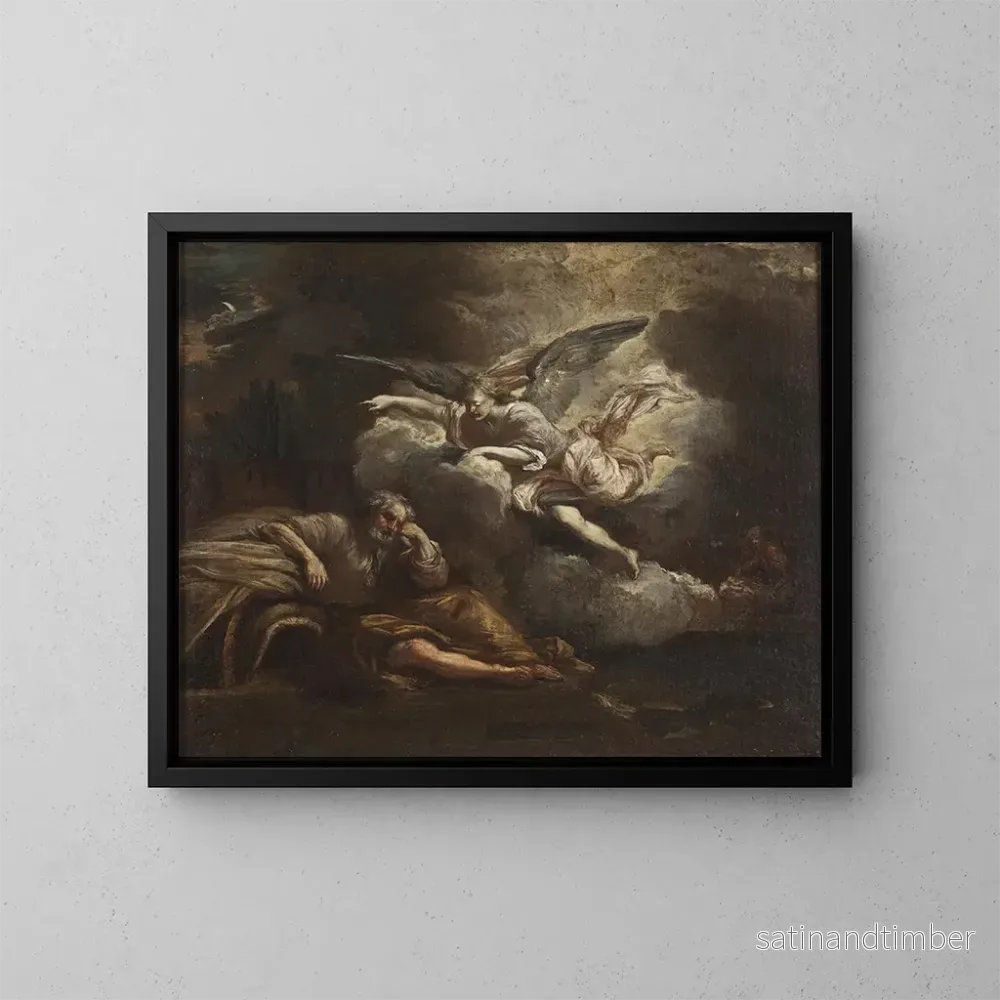Reproduktion av målningen Le rêve de Joseph - Giovanni Battista Pace