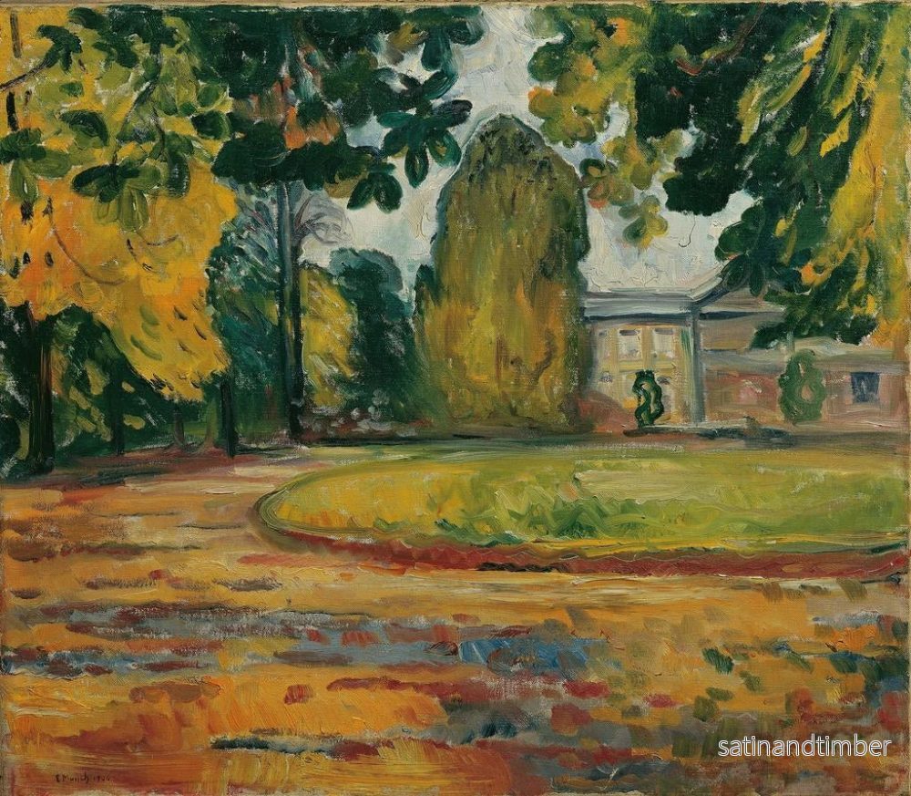 Reproduktion av målningen Parc à Ksen - Edvard Munch - Bild 2