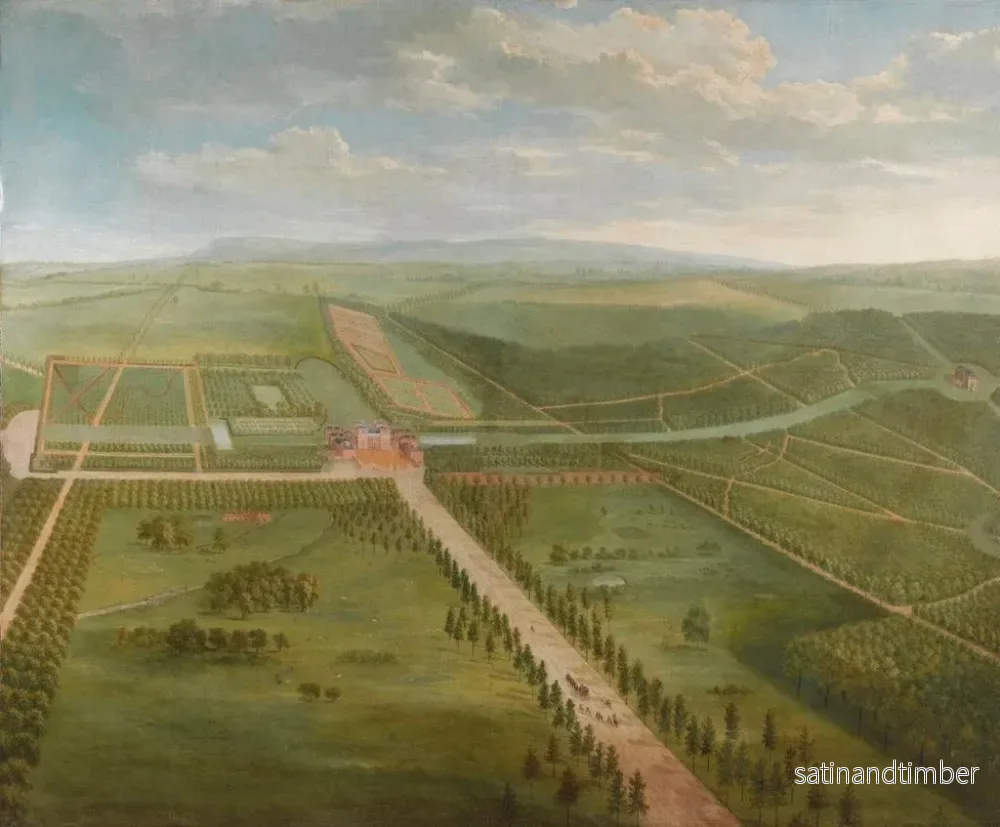 Reproduktion av målningen Vue de Tottenham Park, Wiltshire - Pieter Andreas Rysbrack - Bild 2