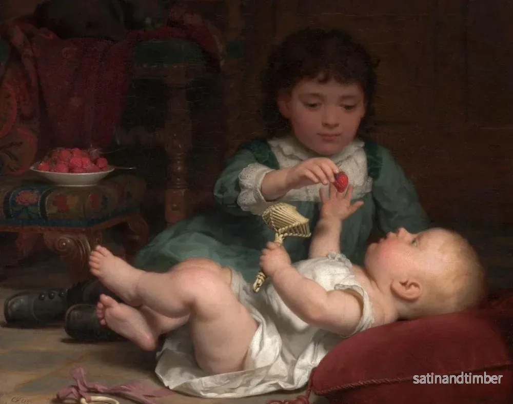 Reproduktion av målningen Tentation - Seymour Joseph Guy - Bild 2