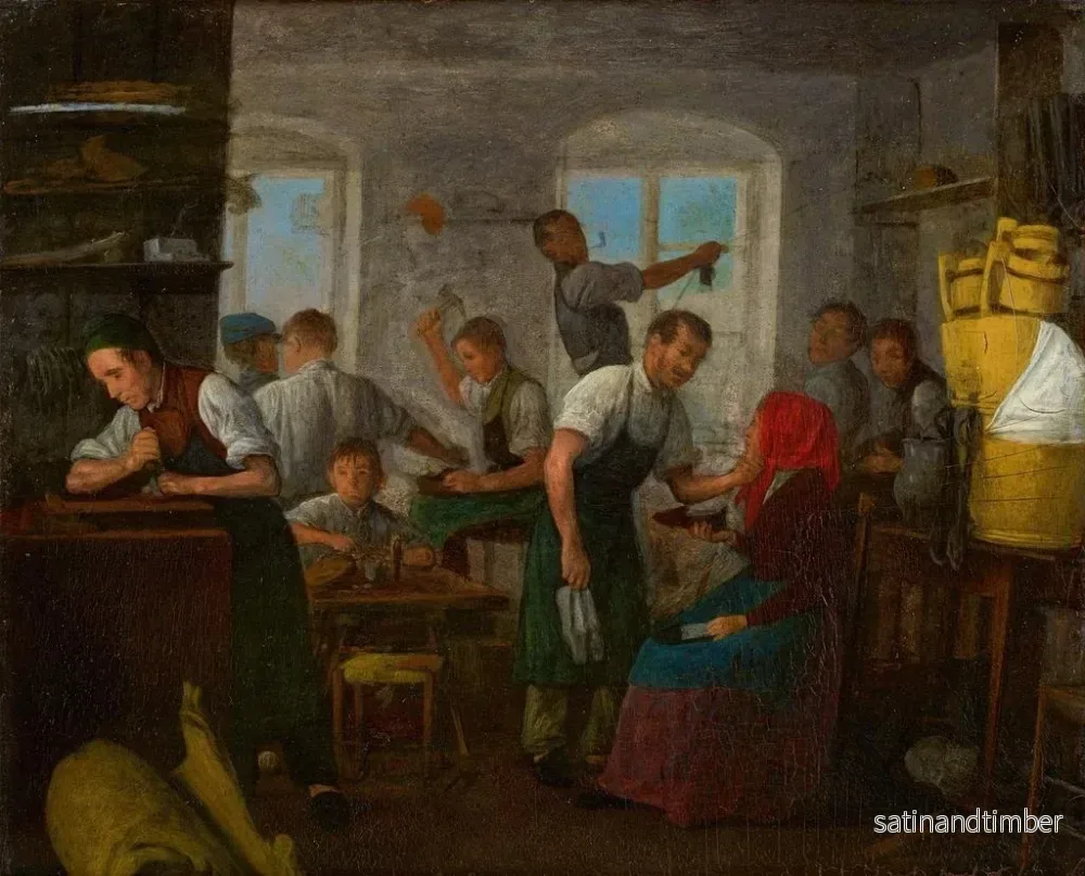 Reproduktion av målningen Atelier de cordonnier - Michael Neder - Bild 2
