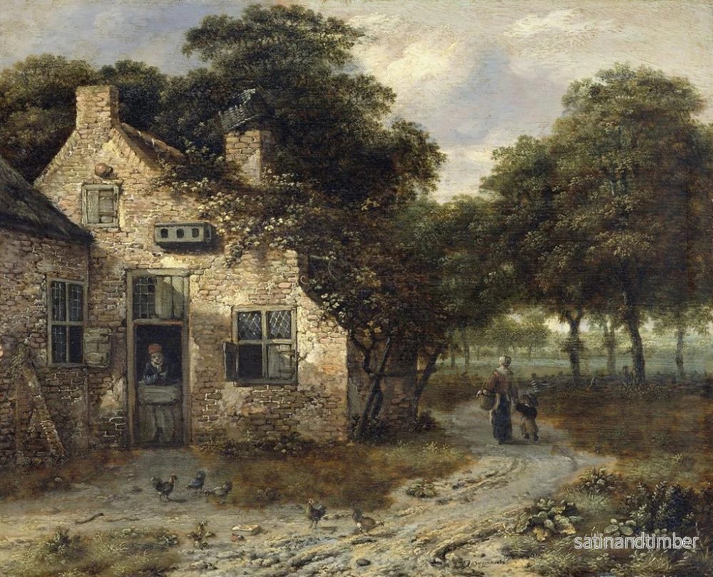 Reproduktion av målningen La Ferme - Jan Wijnants - Bild 2