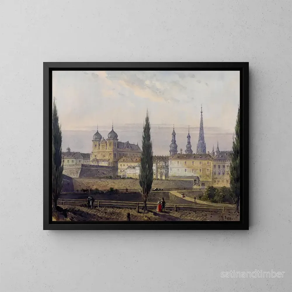 Reproduktion av målningen Vienne 02 - Johann Wilhelm Frey