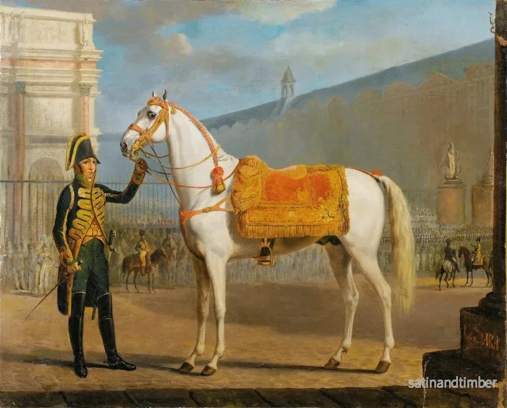 Reproduktion av målningen av Napoleons häst - Gottlob Alexander Sauerweid - Bild 2