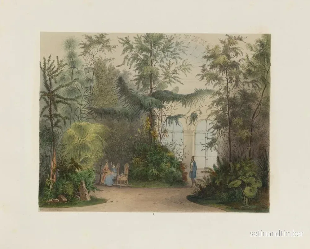 Reproduktion Le jardin d'hiver dans la Hofburg – Franz Antoine — plansch 02 - Bild 2