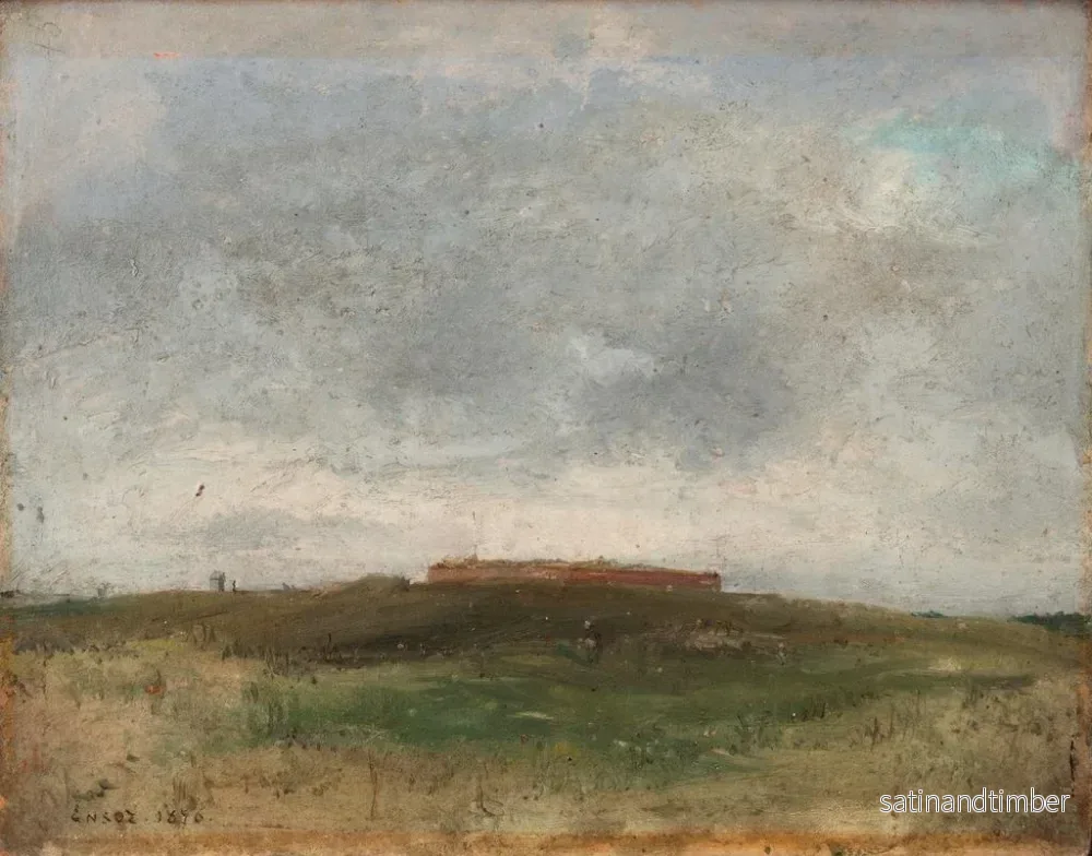 Reproduktion av målningen Fort Napoléon - James Ensor - Bild 2
