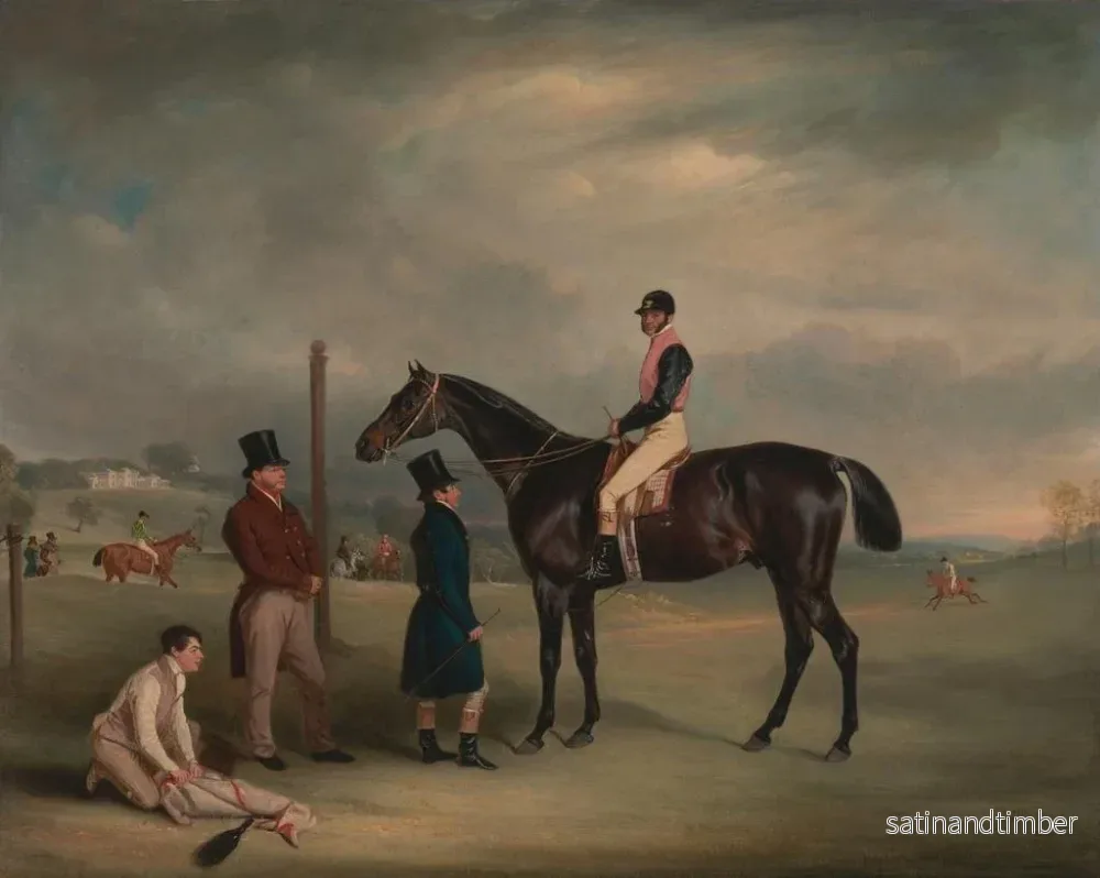 Reproduktion av målningen Euxton med John White vid Heaton Park - John Ferneley - Bild 2
